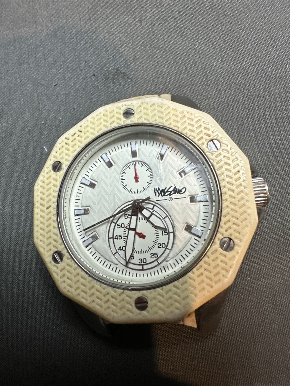 MASSIMO QUARTZ WATCH - MODEL MM90081 - NO BAND- Needs Battery